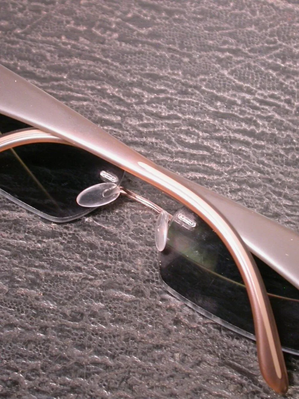Silhouette Titan Frameless Gold Clear Light Weight Eyeglasses Made in Austria